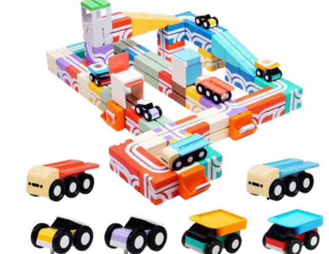 Magnetic Car Set
