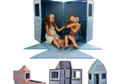 Superspace Magnetic Tiles