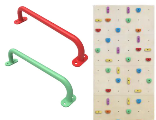 Tree Frog Play Rock Wall & Monkey Bars